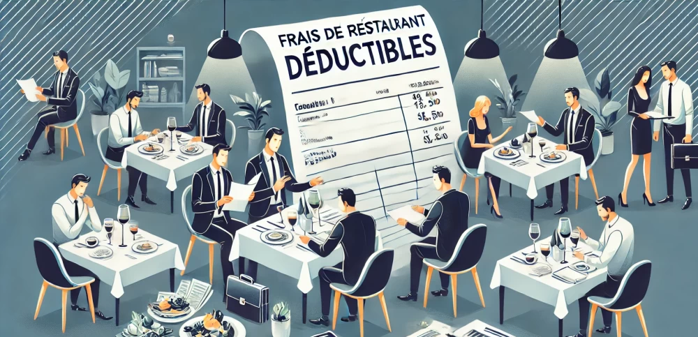 Frais de restaurant, déductibles oui, mais sous certaines conditions